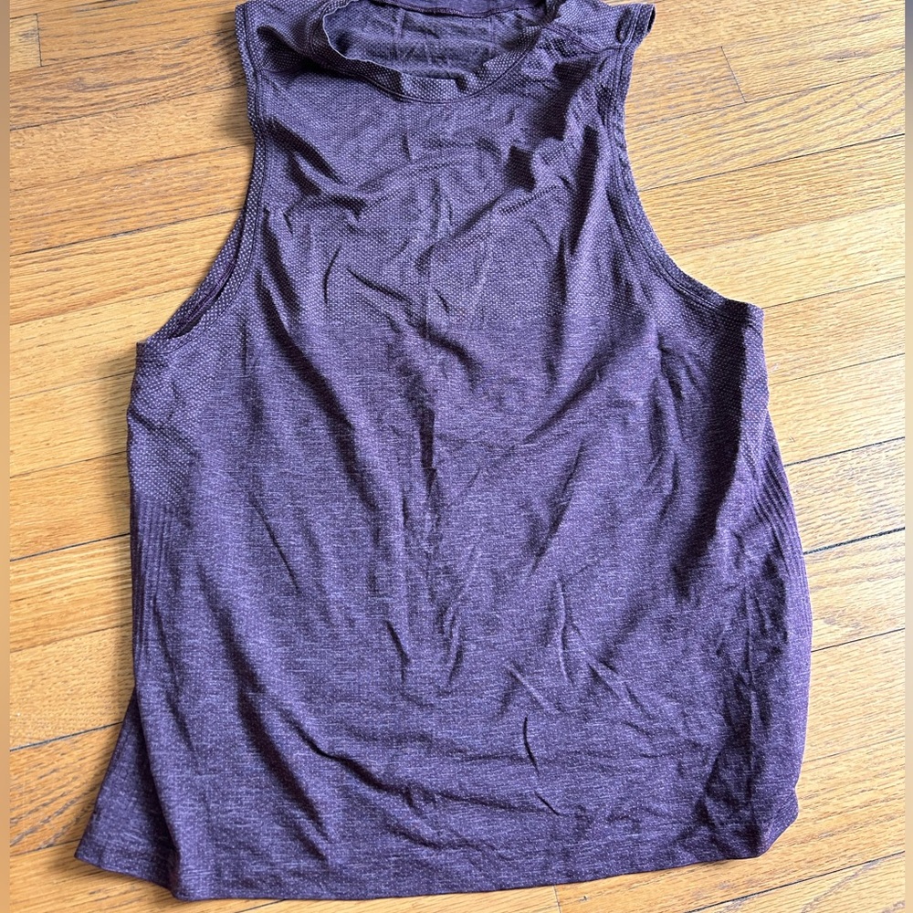 Lululemon purple workout top